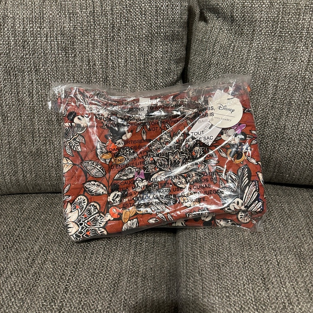 Vera Bradley Mickey and Minnie Large Hipster